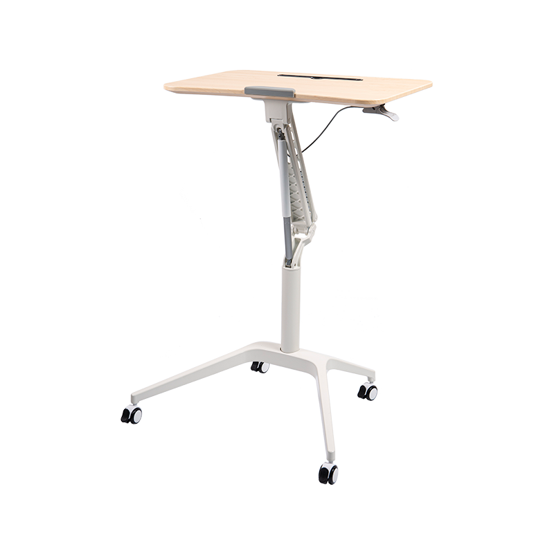 TH01-1 iPad højtbenet pneumatisk, højdejusterbart skrivebord