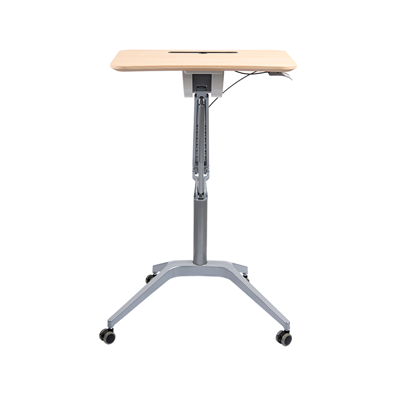 TH01-2 iPad højtbenet pneumatisk, højdejusterbart skrivebord