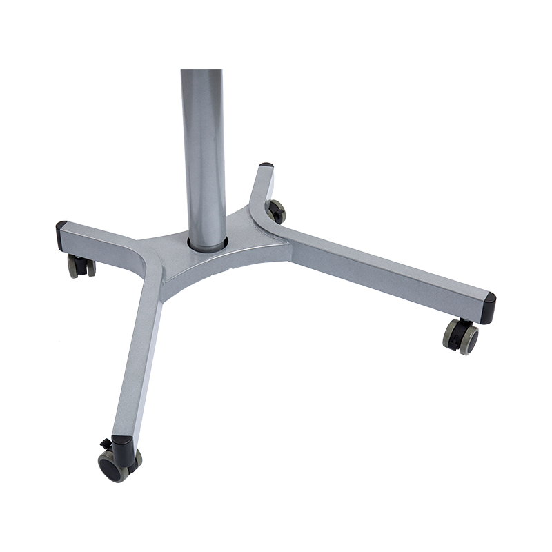 TH08 (aluminiumsrørsøjle) Pneumatisk højdejusterbart skrivebord